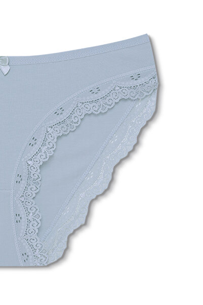 HNX 4-пари бавовняні трусики з мереживними деталями