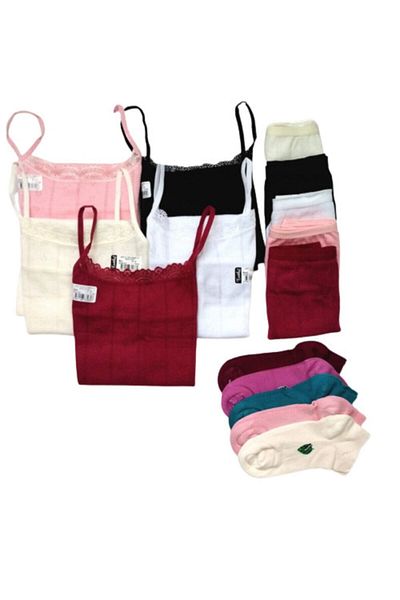 Pardon Women's Underwear Set, Women's Athlete Panty Set