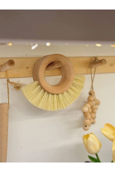 BUCOLIC Wooden Ring Multi-Purpose Brush