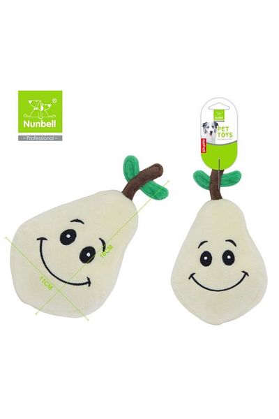 Nunbell Sound Pear Dog Toy 18 cm