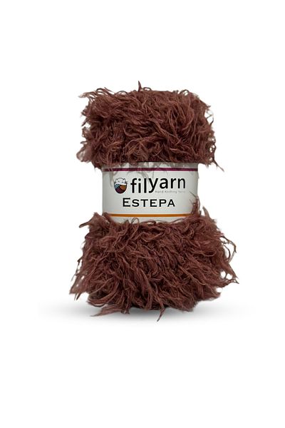 Filyarn Estepa Brown Knit Lanyard - Bearded, Fur, Furry and Soft Cat Lanyard