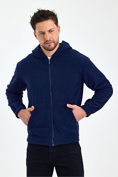 Cavla Collection Men's Fleece Hooded Kangaroo Pocket Sweat