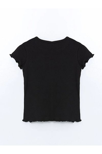 LC Waikiki Lcw Eco Pink Crew Neck Basic Baby Girl T-Shirt