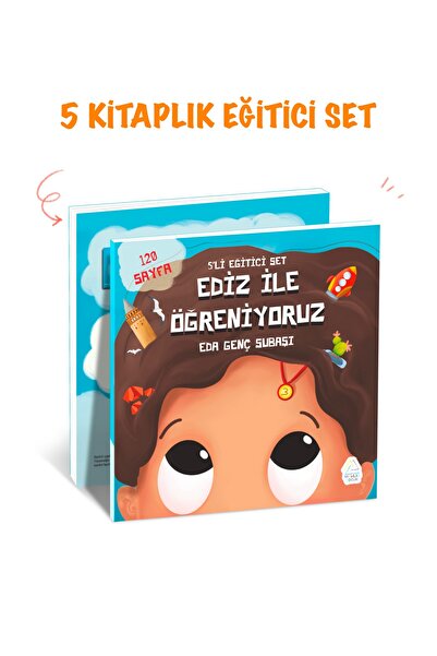 Mahlas Yayınları Eda Genç Subaşı - مجموعة تعليمية مكونة من 5 قطع أتعلمها مع Ediz