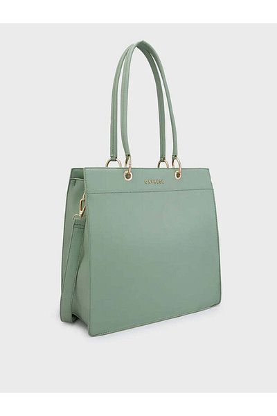 Caprese Daphne Women Handbag|luxury Shoulder Tote For Special Occasions| Large| Mint