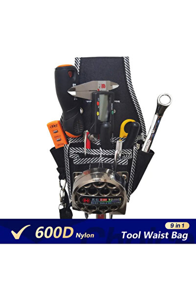 BGA 1 adet alet çantası Usta tamirci alet bel çantası elektrikçi bel çantası ...