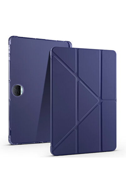 Başkenttekno حافظة Honor Pad 9 ثلاثية الطي مع حجرة قلم وحامل