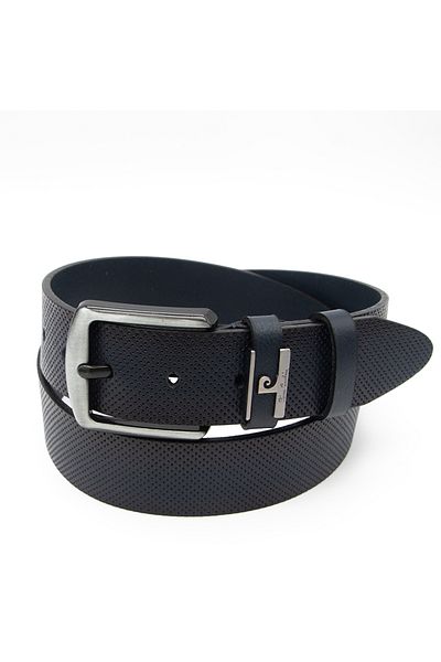 Pierre Cardin Navy Blue Leather Men's Belt Pc-2099L3T