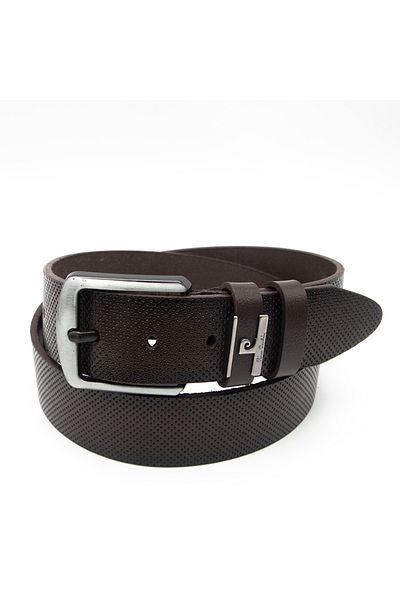 Pierre Cardin Brown Leather Men's Belt Pc-2099K2Z