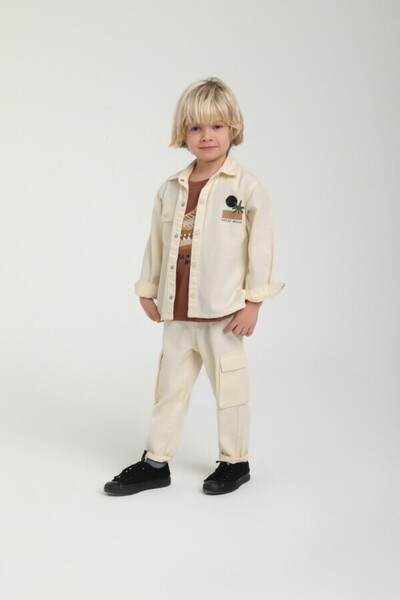 xo kids moda Сорочка для хлопчиків 1-4 роки - модель 2557