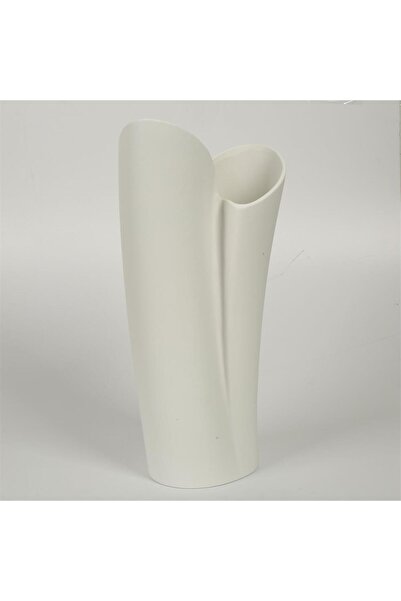 Vitale Бяла спирална ваза 11*18*39 см AK.JM00012