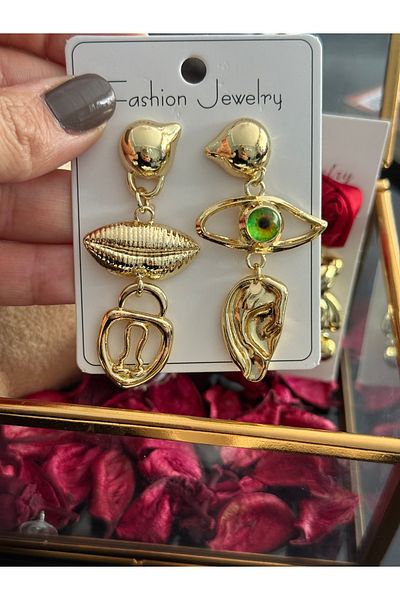 MOD10 Design Eye Earrings