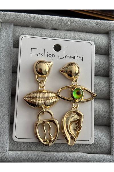 MOD10 Design Eye Earrings
