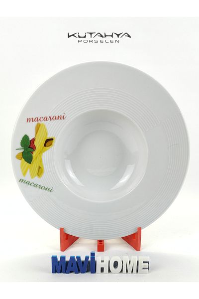 Kütahya Porselen 27 cm Porcelain Pit Pasta Plate - Single