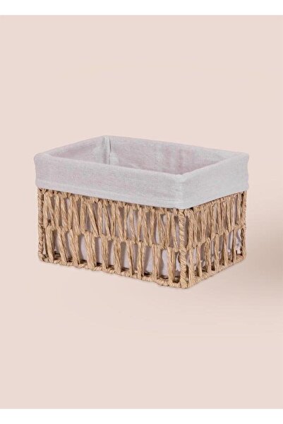 GUNES ZUCCACIYE Cesta Hasır Organizer Sepet Naturel 26x18x16 cm