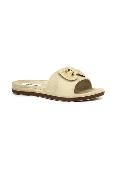 soElite Ribbon Detailed Non-Slip Sole Women's Slippers Beach Pool Bathroom Slippers