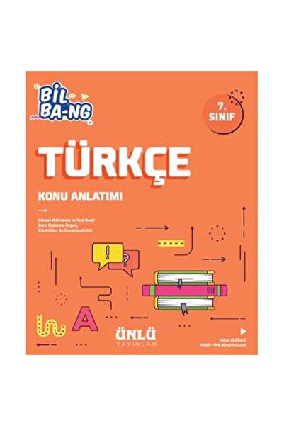 Ünlü Yayınları 7. Sınıf Türkçe Bil-bang Konu Anlatımı