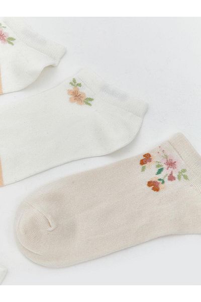 LC Waikiki LCW DREAM Gemusterte Damenstiefel Socken 5er Pack