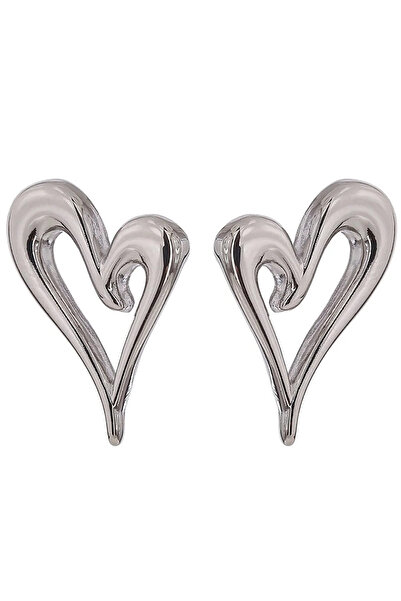 MRK Asimetrik Kalp Küpe