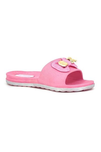 soElite Ribbon Detailed Non-Slip Sole Women's Slippers Beach Pool Bathroom Slippers