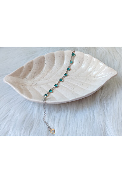 karitasarim Mavi Kalpli Bileklik