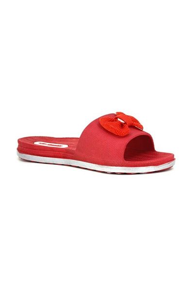 soElite Ribbon Detailed Non-Slip Sole Women's Slippers Beach Pool Bathroom Slippers