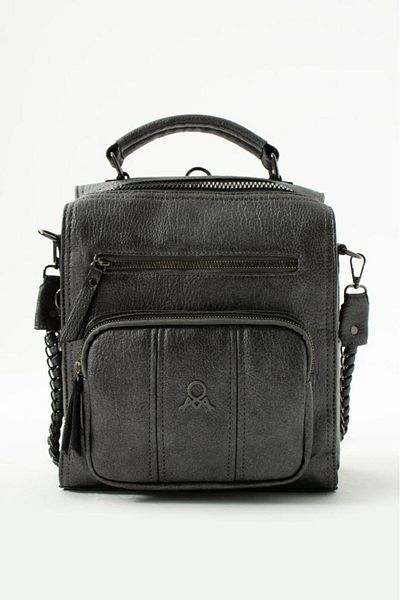 Baginn Women's Backpack 27*27 cm Whether Back or Shoulder Functional Use Faux Leather Daily Bag