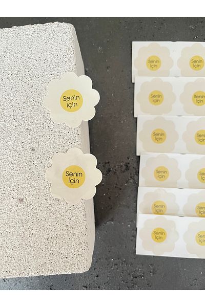 Meyofficial 30Pcs Daisy Cut Writing Stickers - Adhesive Sticker for You
