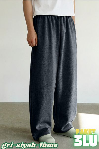 BSBSPOR Ultra Loose έξι καλοκαιρινά πόδια 3 τεμαχίων φαρδιά αθλητική φόρμα