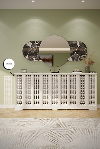 BAGAX Ayasofya Model, Beyaz Renk,iç Ölçü 176 Cm Dış Ölçü 180 Cm Petek Kaplama...