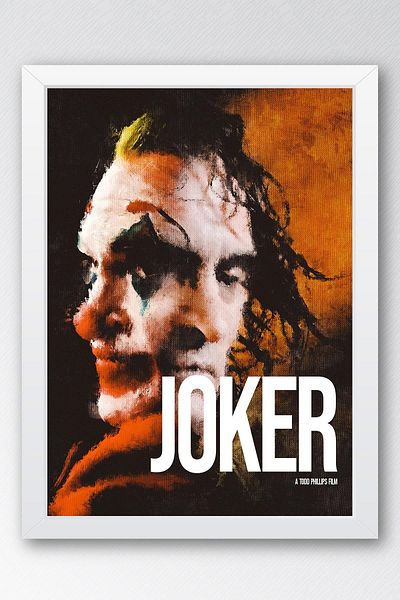 Saturn Pictură înrămată Joker - Pictură poster de film