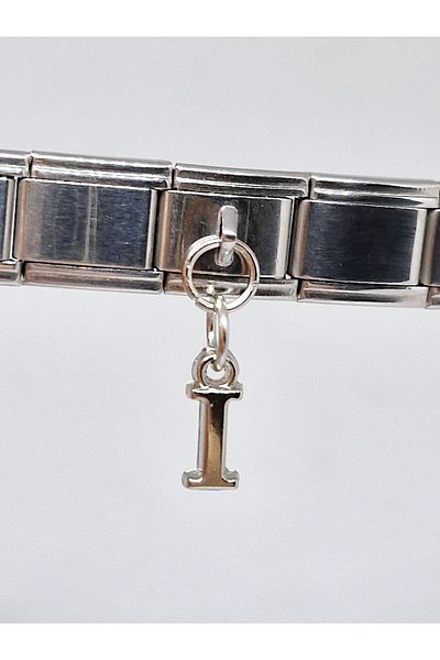 RoseCo00 1 Piece Italian Letter Bracelet Charm