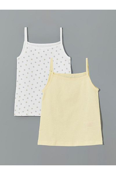 LC Waikiki Lcw Kids Square Collar Girls' Undershirt