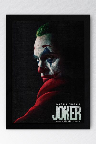 Saturn Pictură înrămată Joker - Pictură poster de film