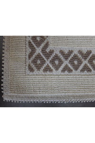 Dokumacıoğlu Soffy Cotton Coffee & Cream 50x70 cm Χαλάκι μπάνιου Πετσέτα ποδιών