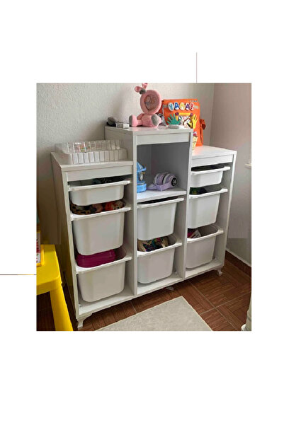 OYUNCAK DOLABI Mdf Şampiyon Raflı