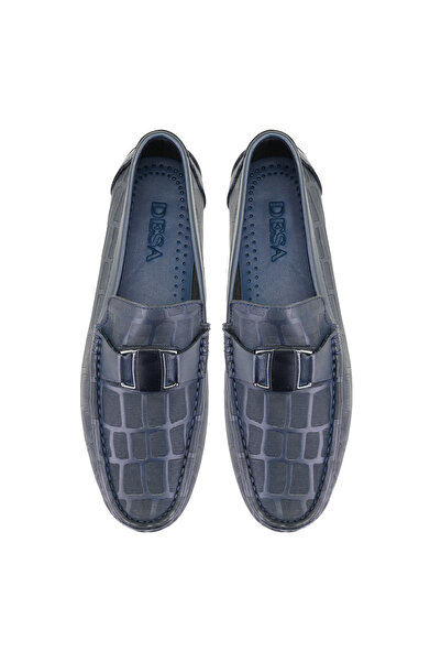 Desa Loafer din piele pentru bărbați Chevi bleumarin