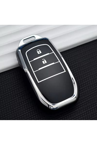 emii auto spare parts Toyota New Case Yaris Cross Camry Corolla Cross Avensis Rav4 Chr Hilux Key Case Black/Gray
