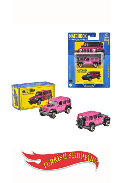 HOT WHEELS Matchbox Collestors Premium 18 Jeep Wrangler Jl Özel Renk