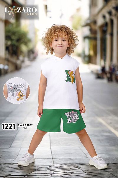 Amur Set of 2 Cotton - Tom and Jeri Shorts
