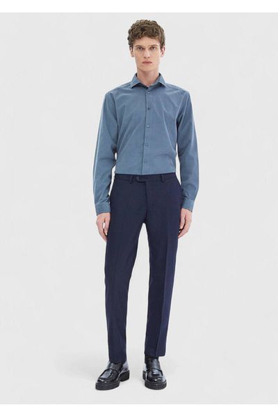 Ramsey Modern Fit-Hose aus klassischer Wollmischung