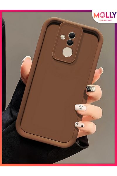 Molly Fallow Brown Edges Thick Pan Silicone Case for Huawei Mate 20 Lite