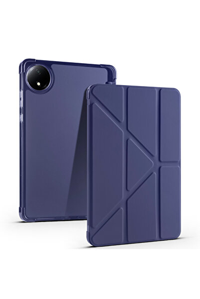Rivor Xiaomi Redmi Pad SE 8.7 İnç Kılıf Kalem Bölmeli Uyku Modlu Standlı Darb...
