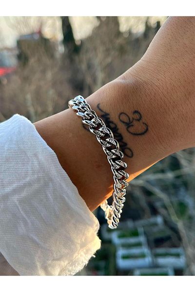 Modadiro Xp Scrape Chain - Steel Bracelet, Silver