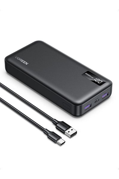 Ugreen Power Bank 20000mAh, 22.5W Portable Charger with PD 3.0 Fast Charging and USB C Input and Output