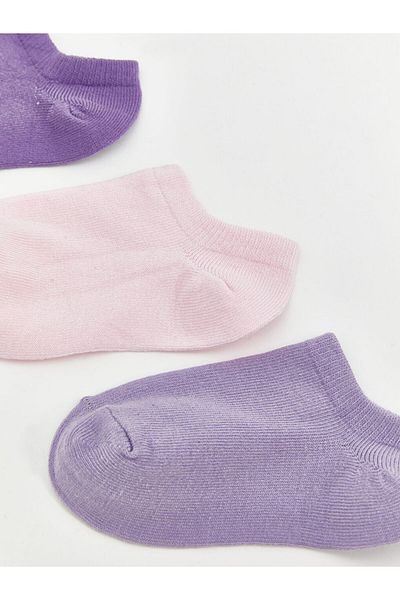 LC Waikiki New Season Basic Baby Girl Booties Socks 3-Piece - S5Jp87Z1