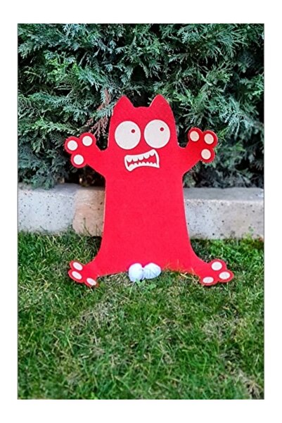 SENNEDİLERSEN Vavwooddesign - Confused Cat Catnip Scratching Mat