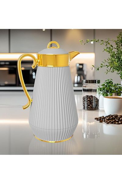mastergold 1 Liter Coffee Tea Vacuum Flask Ideal for Hospitality Use Thermos for Hot and Cold Drinks