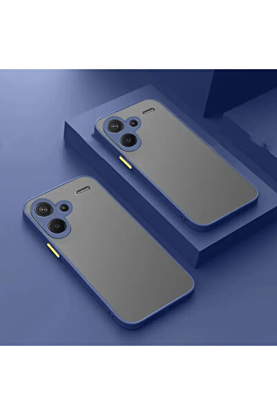 Rivor Xiaomi Redmi Note 13 Pro Plus 5g Için Kılıf Kamera Korumalı Buzlu Kenar...