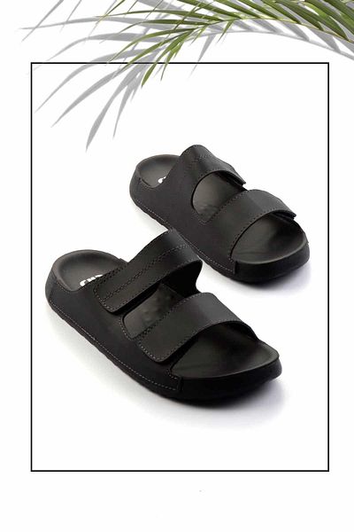 Bambi Black Men's Slippers E 04446105109